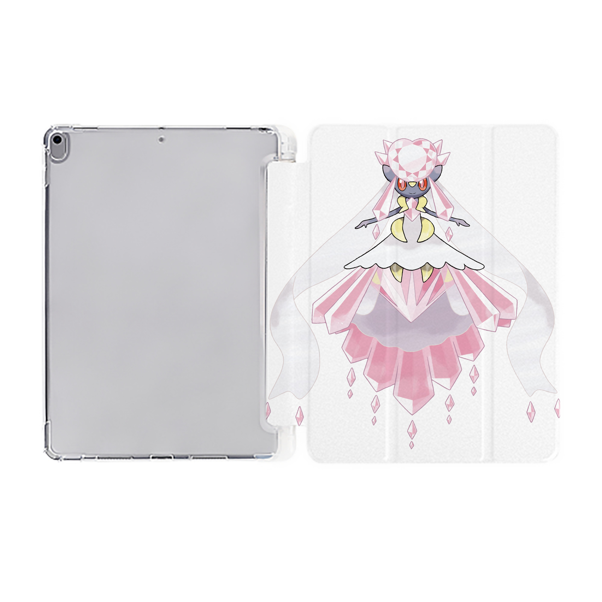 （画像用） ポケットモンスター Pokémon IPad ケース ペン収納付き 三つ折りスタンド PUレザー×シリコン 対応機種9.5/10.5/10.9インチ